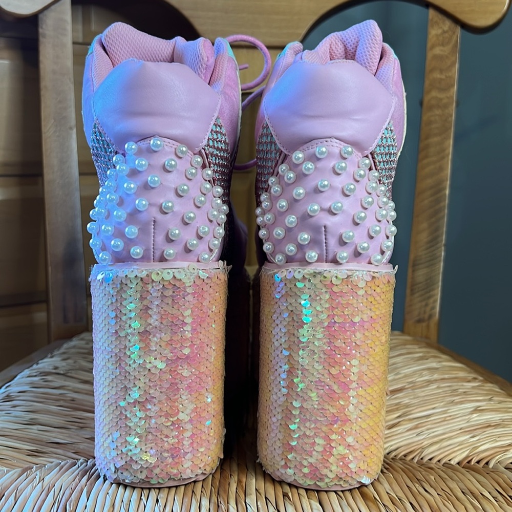 EUC Qozmo Mermaid YRU Platforms size 8 - Picture 4 of 9